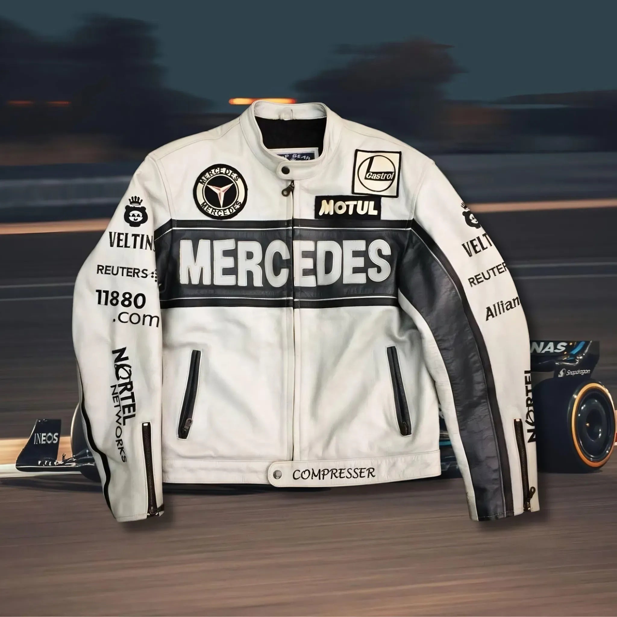Jaqueta Inspiração Mercedes Vintage