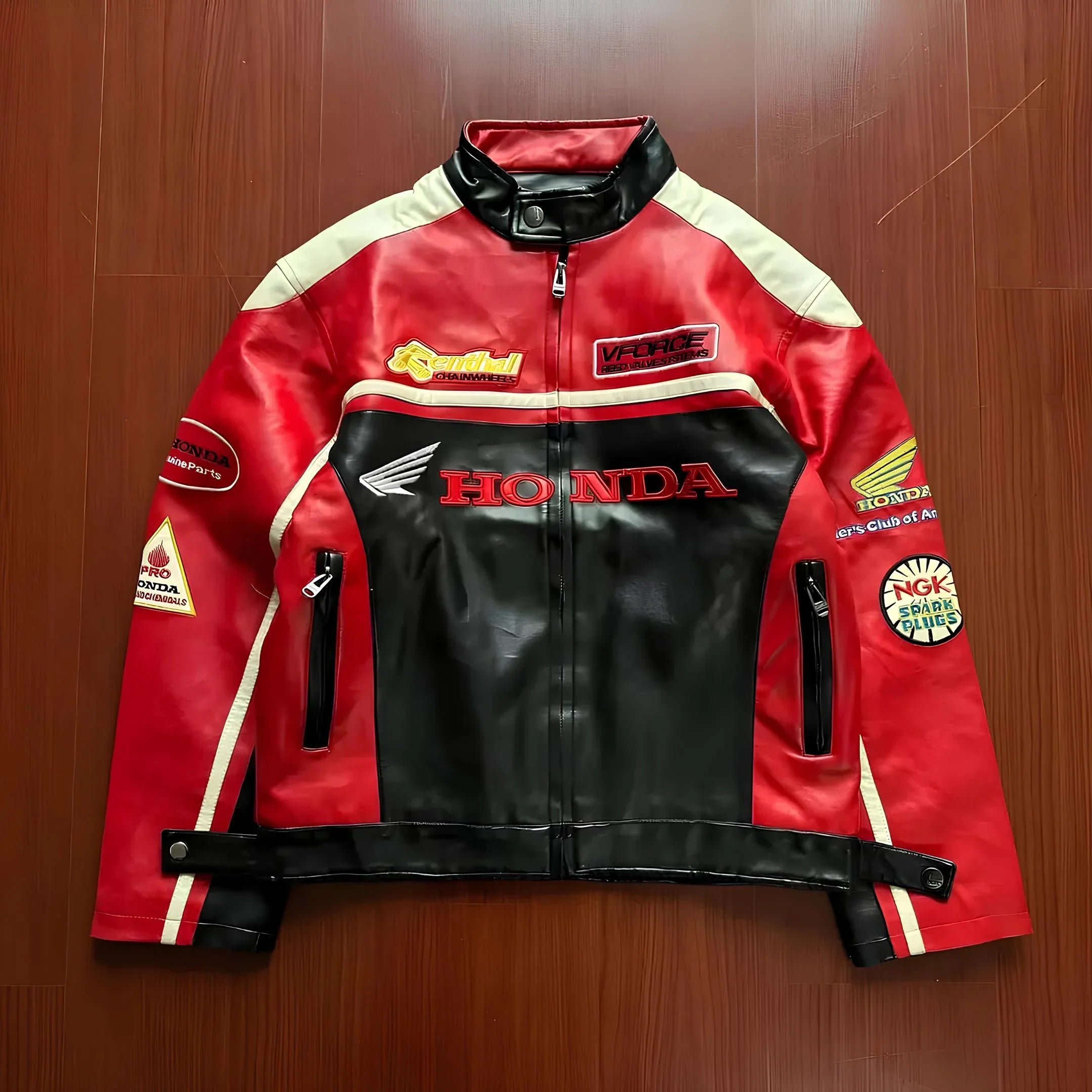 Jaqueta de Couro Honda Racing Edition Limitada LANÇAMENTO